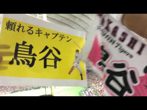 2016/5/28 プロ野球巨人vs阪神 阪神の攻撃の一部