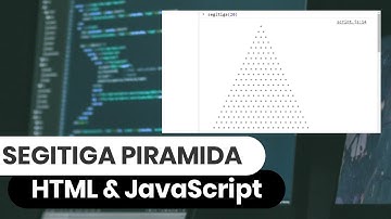 Speed Coding - Membuat segitiga piramida menggunakan Javascript