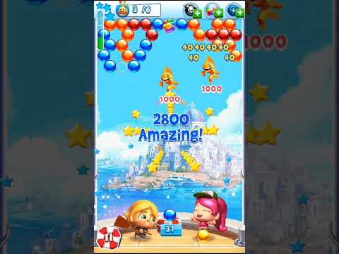 Bubble Bash Mania (2014 Gameloft, Java) - 4.2 of 16: Santorini, Level 36 - 40 [720p60]