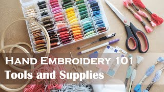 Tools and Supplies For Hand Embroidery | Hand Embroidery 101 screenshot 5