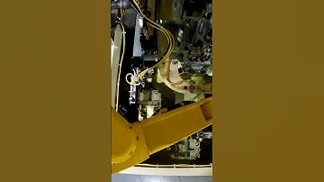 Automated underfluid hydromount production cell #shorts #robotics #automation