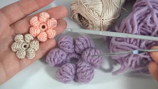 Pretty! Crochet Easy Beautiful Flower DIY Tutorial/ Irish Lace Technique, Decor, Crochet Jewelry