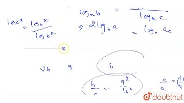 If `"log"_(a)x, "log"_(b) x, "log"_(c) x` are in A.P., where `x ne 1, "then" c^(2) =0`