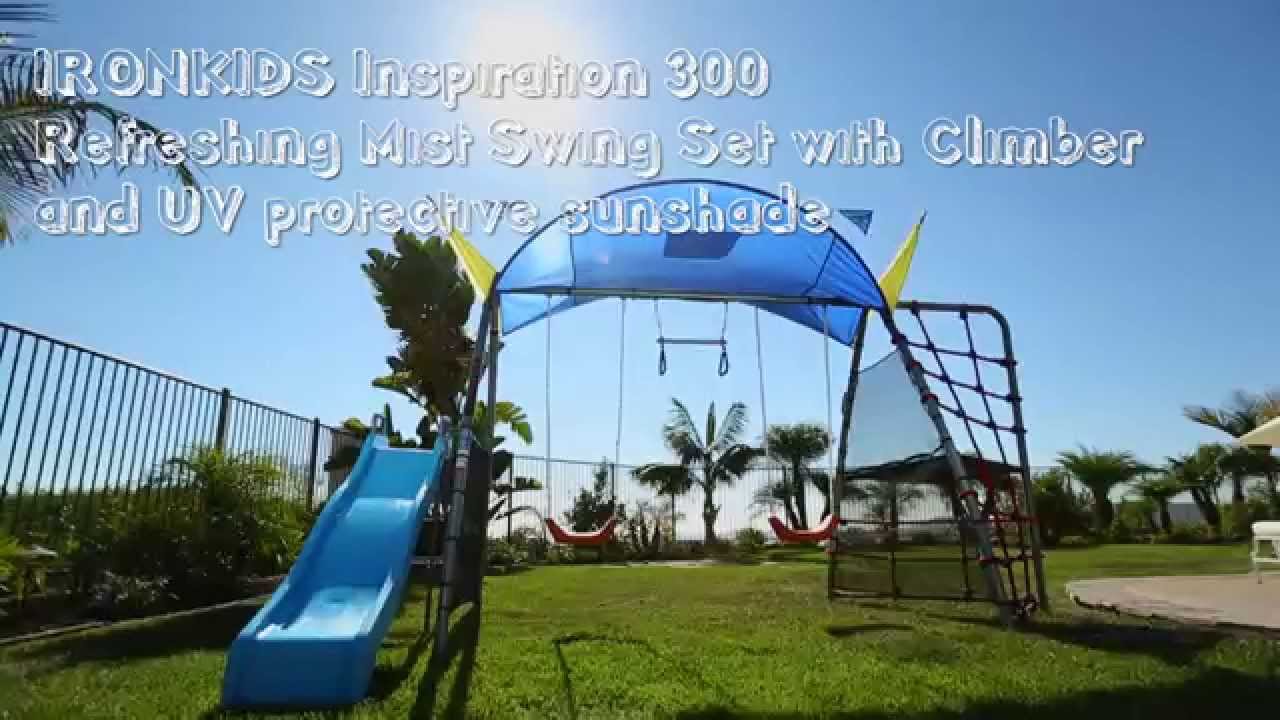 iron kids swing set