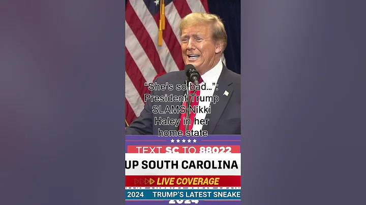 “She’s so bad…”: President Trump SLAMS Nikki Haley in her home state during Rock Hill, SC rally