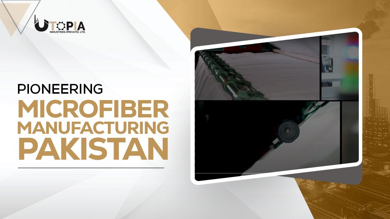 Microfiber Fabric Manufacturing in Pakistan - YouTube