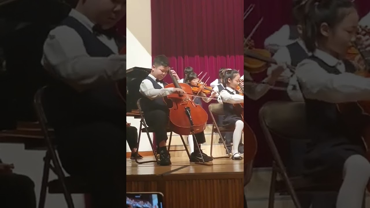 Haram Kim/2017(1st grade)/Cello & Violin ensemble YouTube