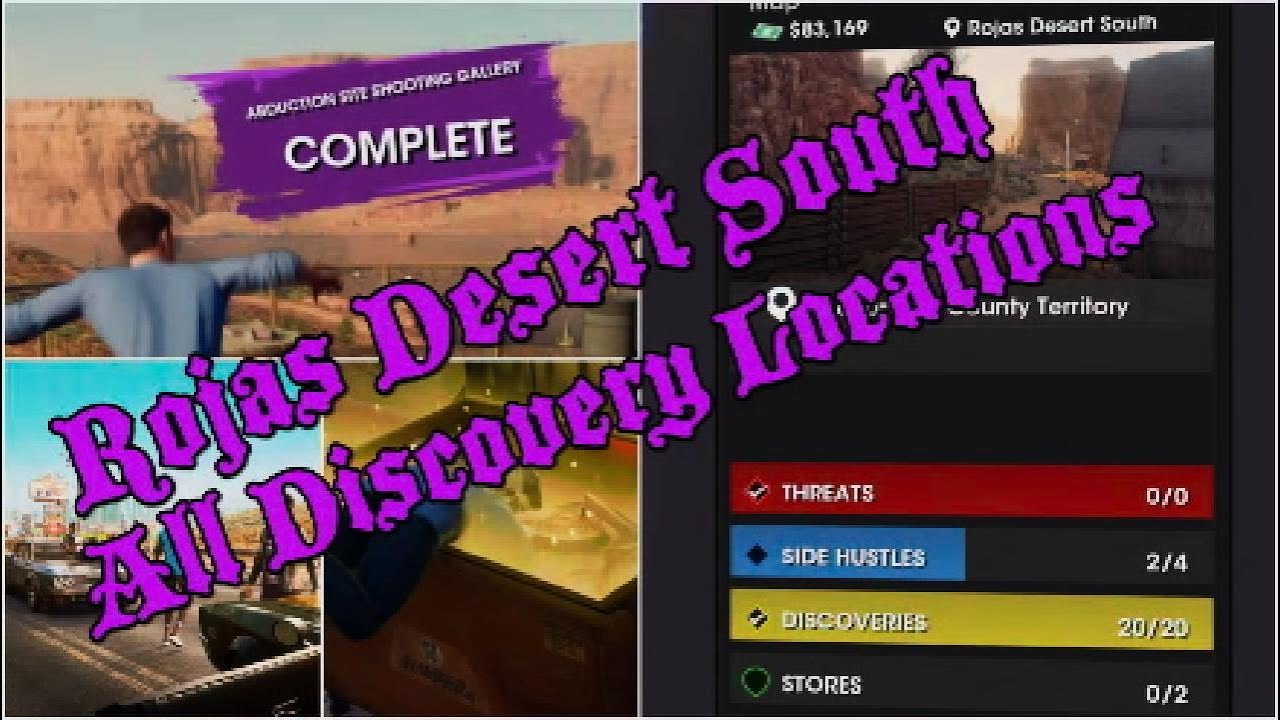 All Discovery Locations, Rojas Desert South, Saints Row