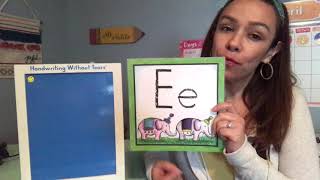 Letter E: Learning Without Tears