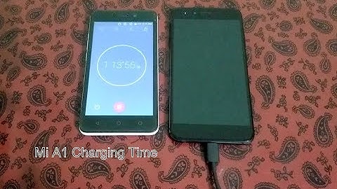 Xiaomi Mi A1 Charging Time Test