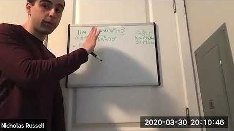 Calculus III, Section 14.2 - Polar Coordinate Limit Question