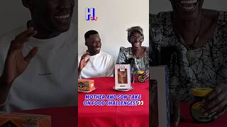 Celebrity Mother and son take on food challenges! 👀 #relatable #humor #family #mother #son #food #challenge Profile
