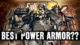 Fallout 76 - Which End Game Power Armor is BEST in 2023???