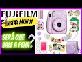 Review e Unboxing: CÂMERA da Fujifilm modelo Instax Mini 11