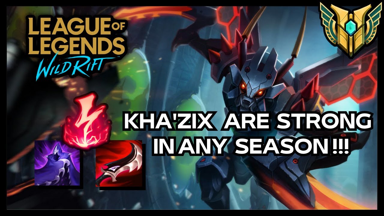 KHA'ZIX JUNGLE 100 OF CHAMPION WILD RIFT GALAXY S20 FE 5G (No