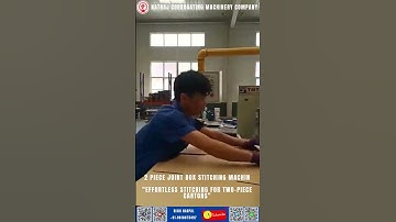 2 Piece Joint Box Stitching Machine | Effortless Stitching for Two-Piece Cartons | Nagpal Industries