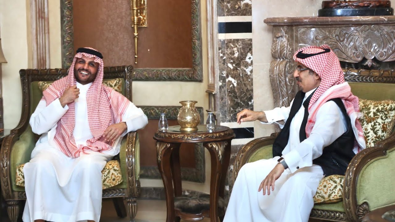 الشيخ سعد بن مشرف يقيم مادبة عشاء على شرف الشيخ نغيمش بن فهد بن قروش