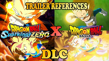 New Sparking Zero Daima DLC Trailer x Anime Comparison References