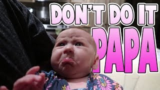 She Hates It! | Family Baby Vlogs