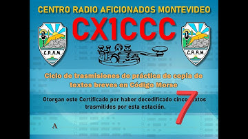 Practica de codigo Morse 17 de Mayo de 2020, Texto 1
