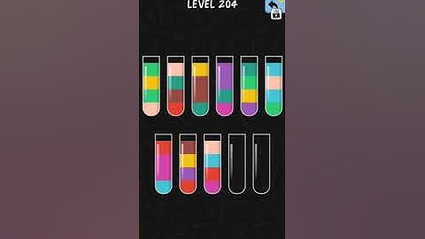 Water color sort Level 204