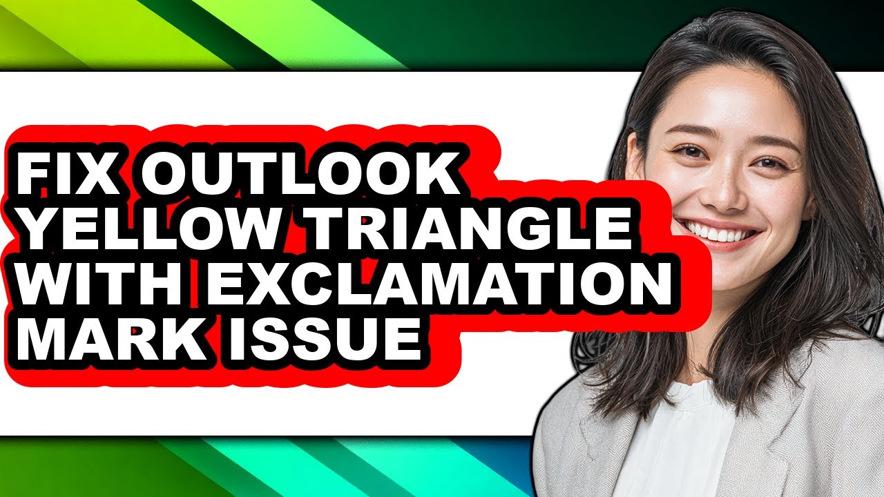 How to Fix Outlook Yellow Triangle with Exclamation Mark Issue - Full ...