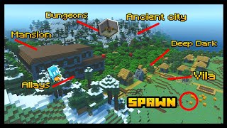 MINECRAFT 1.20 - A MELHOR SEED PARA COMEÇAR A JOGAR (MCPE, Xbox