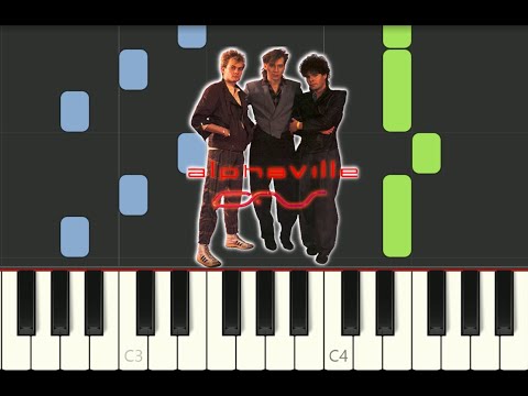 Piano Tutorial Big In Japan Alphaville, 1984, With Free Sheet Music