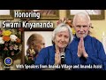 Honoring swami kriyananda  a beautiful program from ananda village and ananda assisi