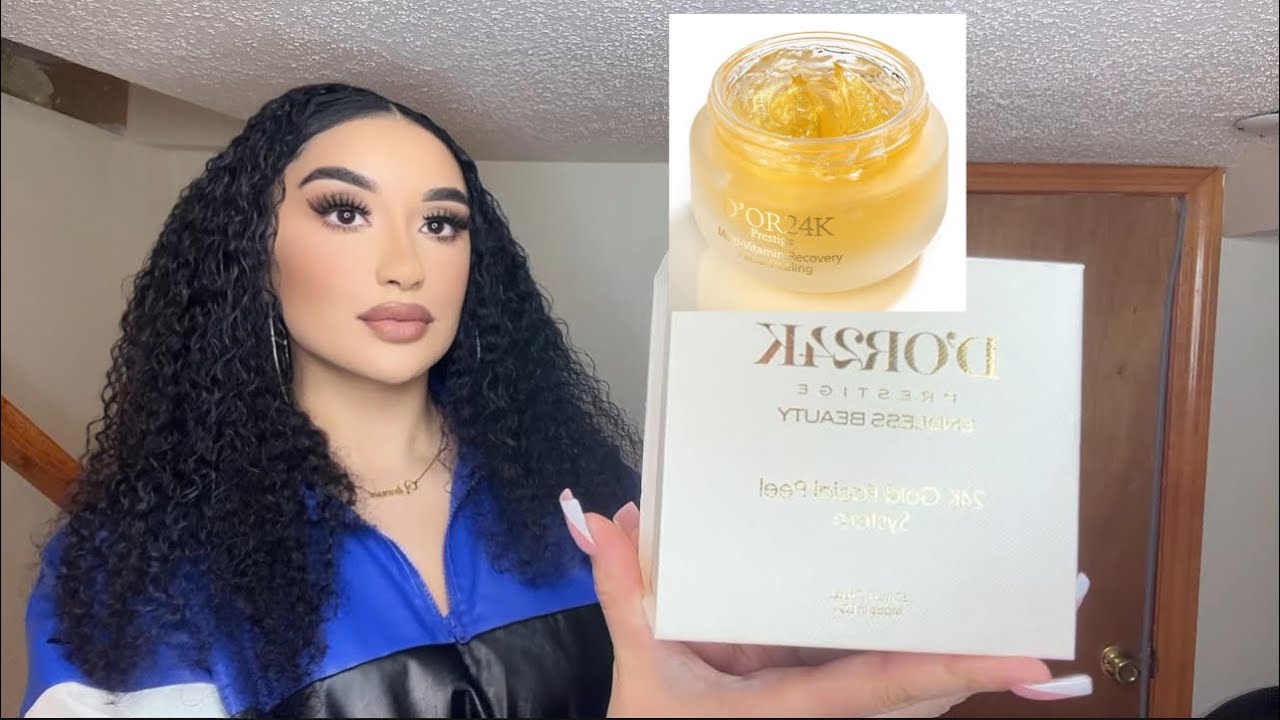 24K Gold Facial Peel System | D’OR24K Prestige Review