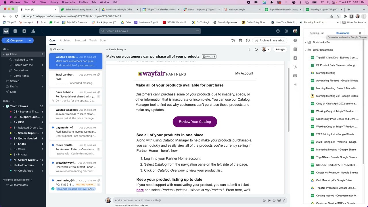 Google Tabs Auto Open