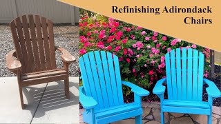 DIY Adirondack Chair Refurbishment