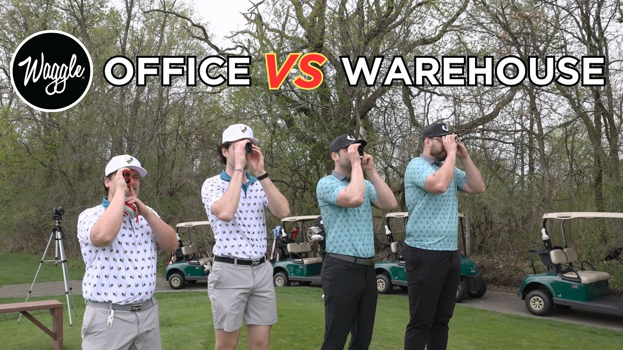 Office vs. Warehouse 2v2 Scramble Waggle Golf YouTube