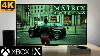 The Matrix Awakens Gameplay - Xbox Series X (4K TV)
