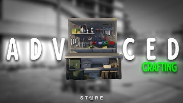 [QB Core] FIVEM ADVANCED CRAFTING SYSTEM REPUTATIONS SCRIPT PREVIEW