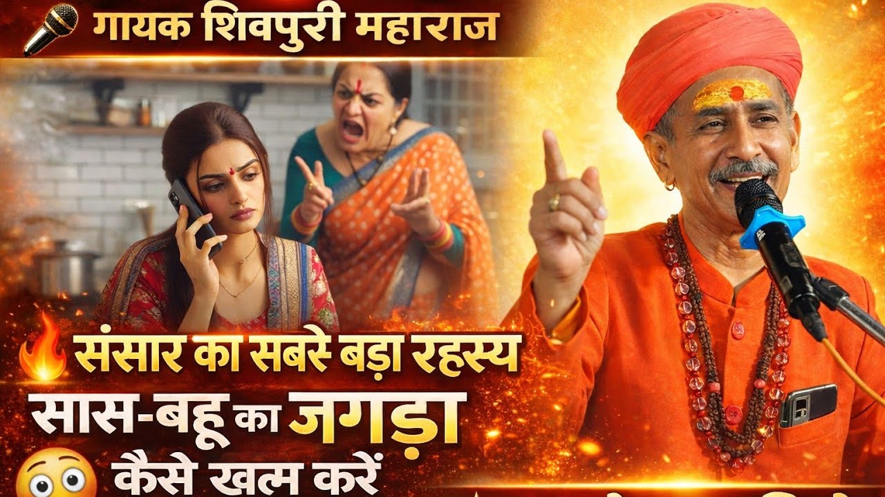 शिवपुरी जी महाराज बालोतरा के भजन। संसार का सबसे बड़ा रहस्य😮😮 सास बहु के झगड़े को कैसे खत्म करे । 