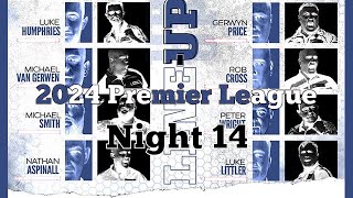 2024 Premier League Night 14 Littler v Aspinall