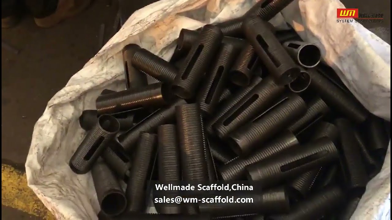 Scaffolding Prop Sleeve Manufacturing in Wellmade - Concrete Formwork Acrow Props Accessories