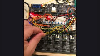 Arduino 8-step sequencer for analog drums on Erica Synths mki x es.edu system.