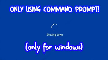 How To Shut Down ALL COMPUTERS On A School Network Using Command Prompt