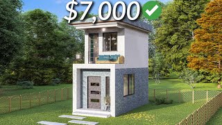 (3x6 Meters) Tiny House Design | Small 1 Bedroom House