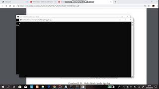 Menjalankan Script Hello World Pada Spyder