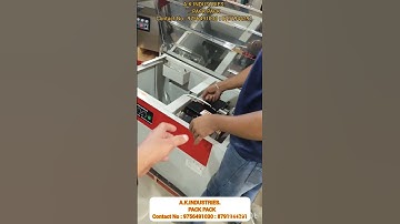 Semi Automatic : Cartoon / Box - Strapping Machine.#strappingsealmachine