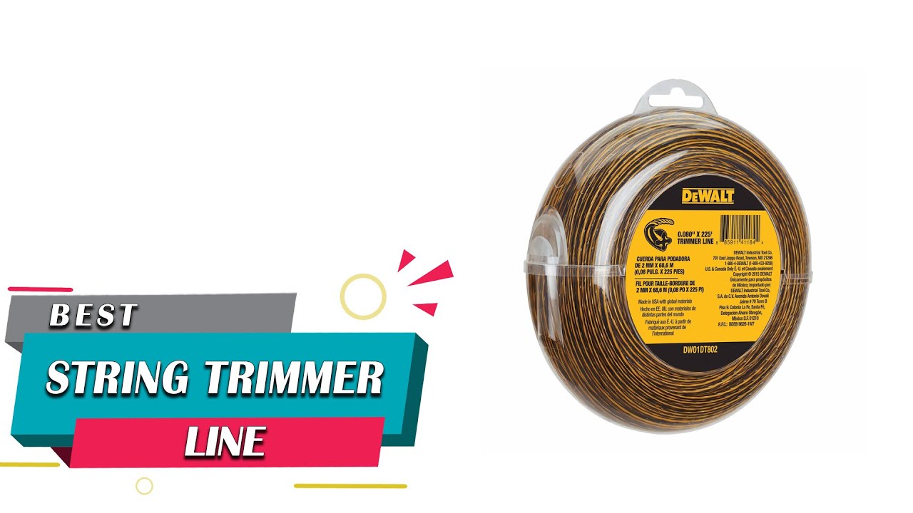 Top 5 Best String Trimmer Lines Review in 2023