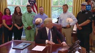 Remarks: Donald Trump Signs a National Manufacturing Day Proclamations - October 6, 2017