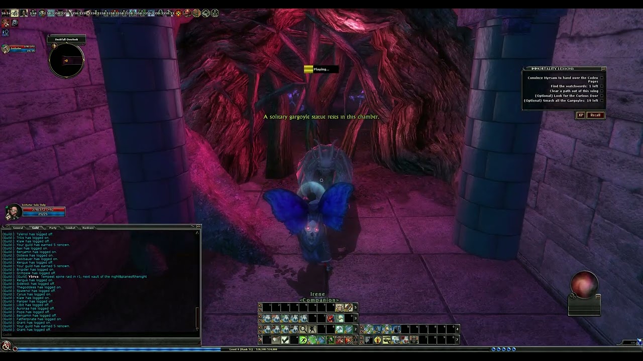 Immortality Lessons - Solo DDO Hardcore Season 7