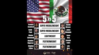 5 vs 5 USA vs Mexico. Where will it land & where???