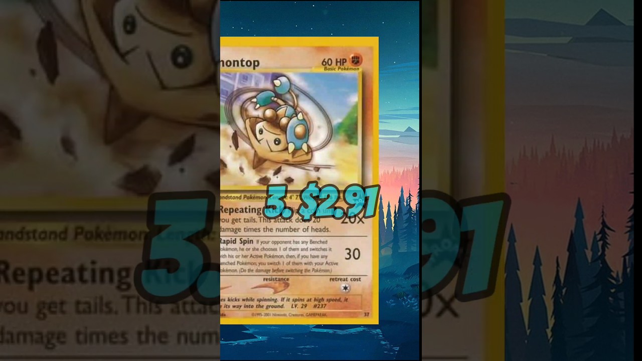 TOP 5 BEST Hitmontop Pokemon cards! 