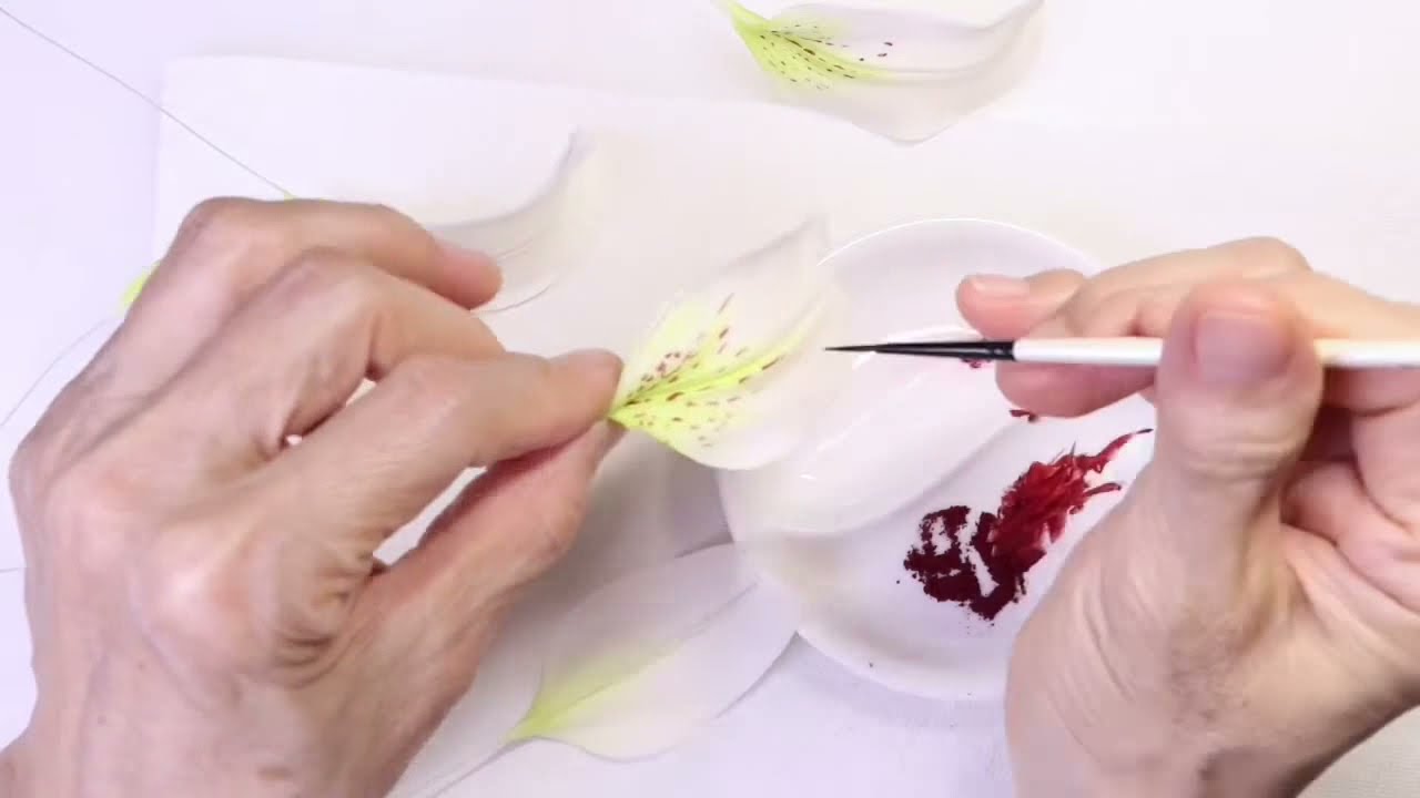 Sugar Flower ~ Lily Part 2