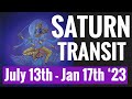 Saturn Transit CAPRICORN (FINAL transit) The RECKONING!! JULY 13TH 2022 - JAN 17TH 2023